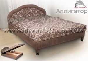 Кровать Аллигатор 160 (1,6) купить в Киеве 1,6 фабрика Диванофф, цены.