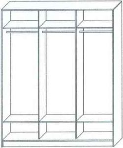 Шкаф купе ШК-31 купить в  Киеве недорогой и качественный цена, фото,